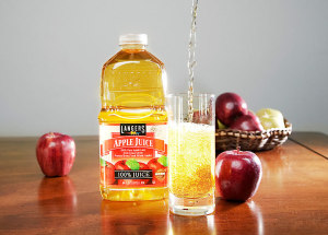 Did YOU know one glass of apple juice has around SEVEN teaspoons of sugar4