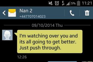 message - grand mother