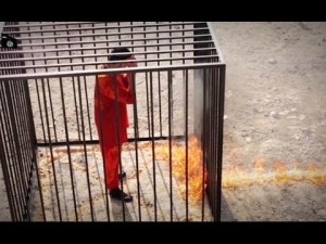 Jordan pilot hostage Moaz al-Kasasbeh 'burned alive1