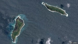 Eruption of Hunga Tonga volcano forms new island2