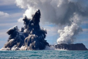 Eruption of Hunga Tonga volcano forms new island5