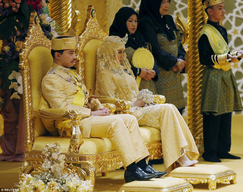 Sultan of Brunei's son celebrates wedding with mind-boggling splendour9