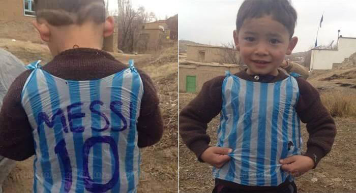 Lionel-Messi's-'Biggest-Fan'-In-Plastic-Bag-Argentina-Shirt-Found-in-Afghanistan